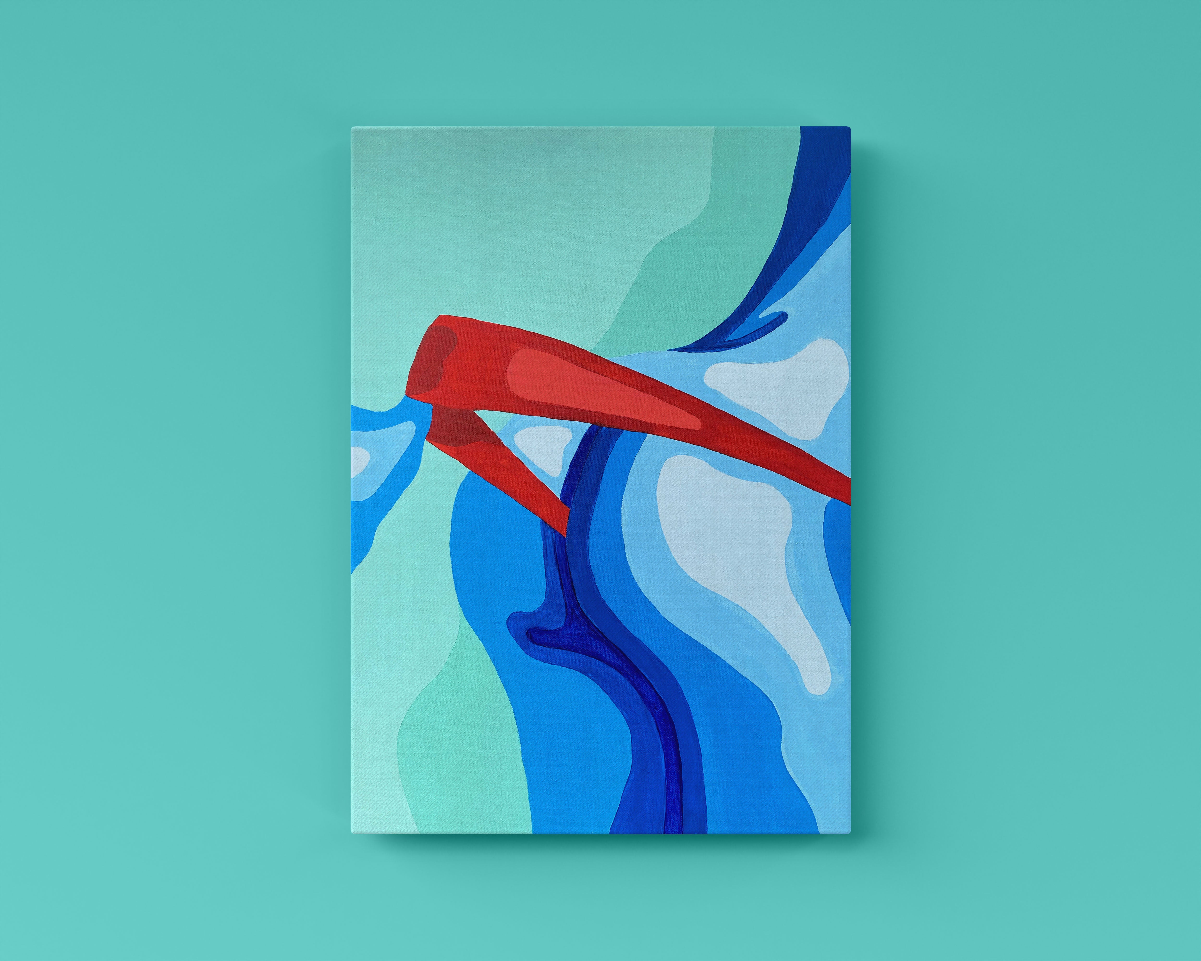No Strings Attached - Blue - SOLD